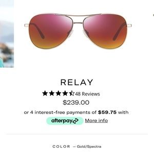 Brand new Revo Relay sunglasses